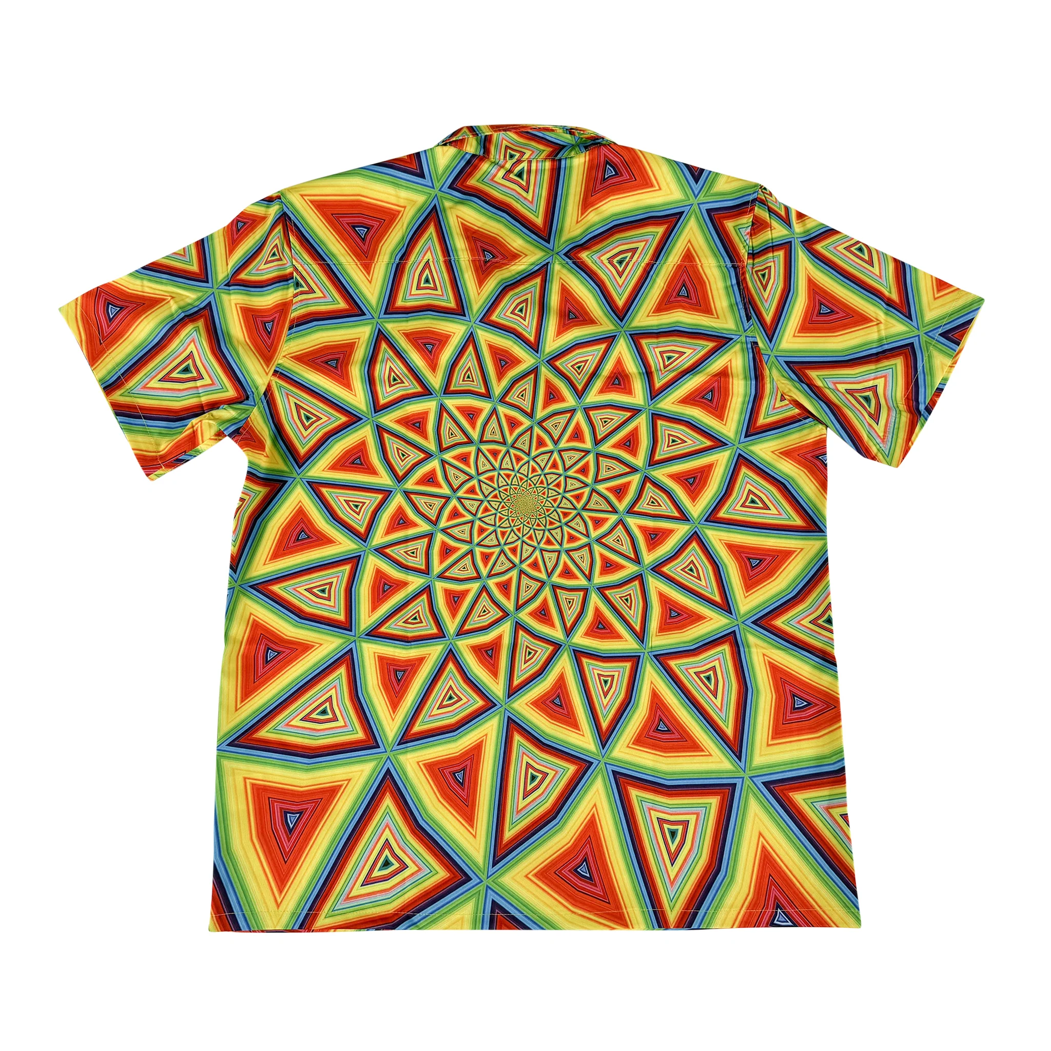 Color Spiral Button-Down Shirt - Image 2