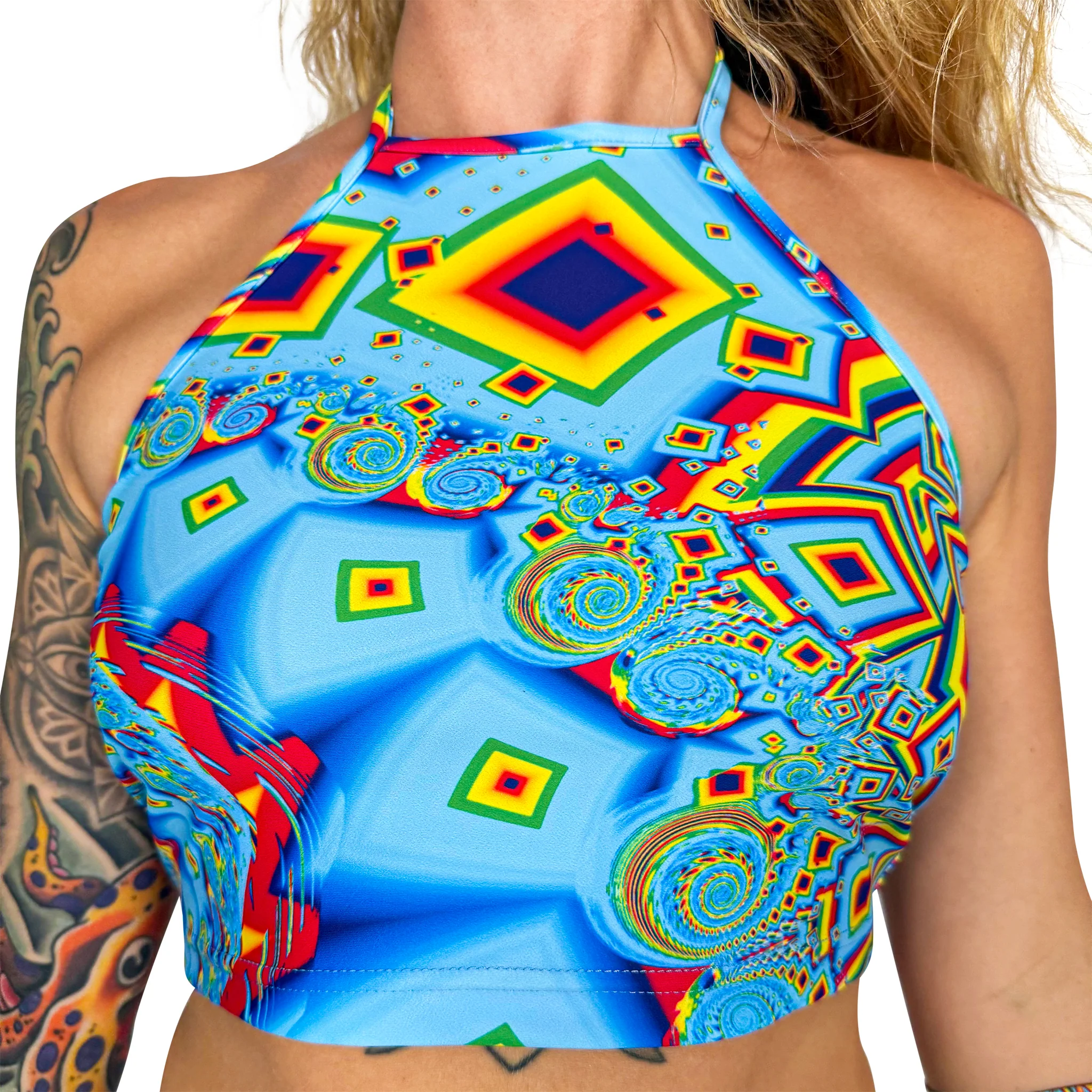 Third Eye Vortex Halter Top - Image 3